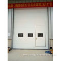 Fire station overhead sectional door